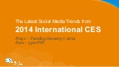 Day 1 Social Media Engagement Trend...